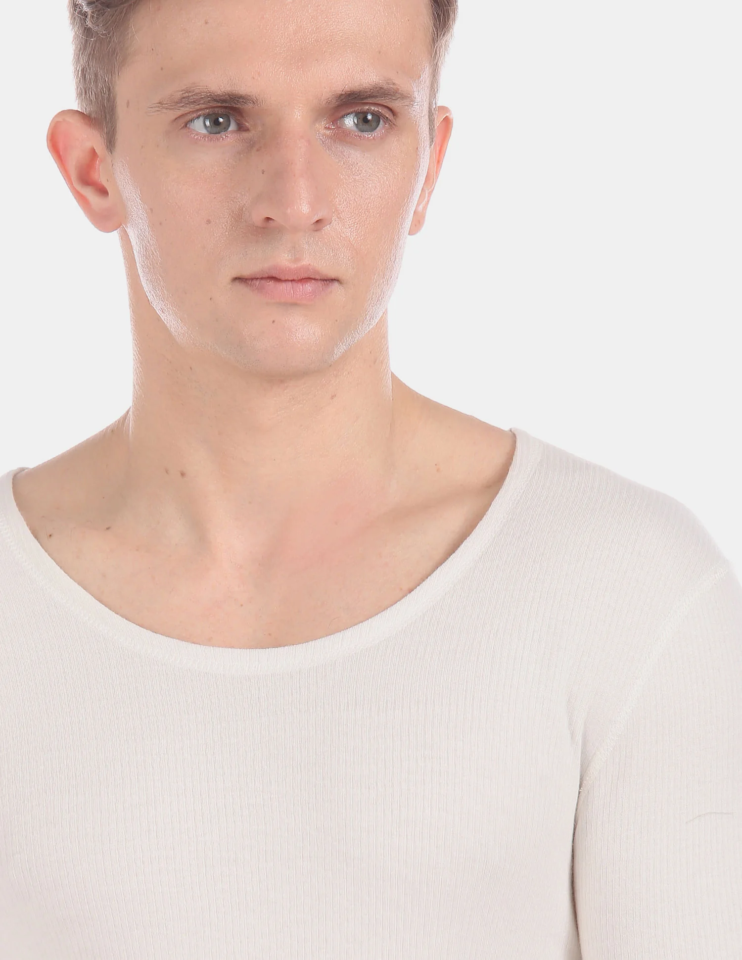 Slim Fit Solid I652 Thermal T-Shirt - Pack Of 1 - Image 5