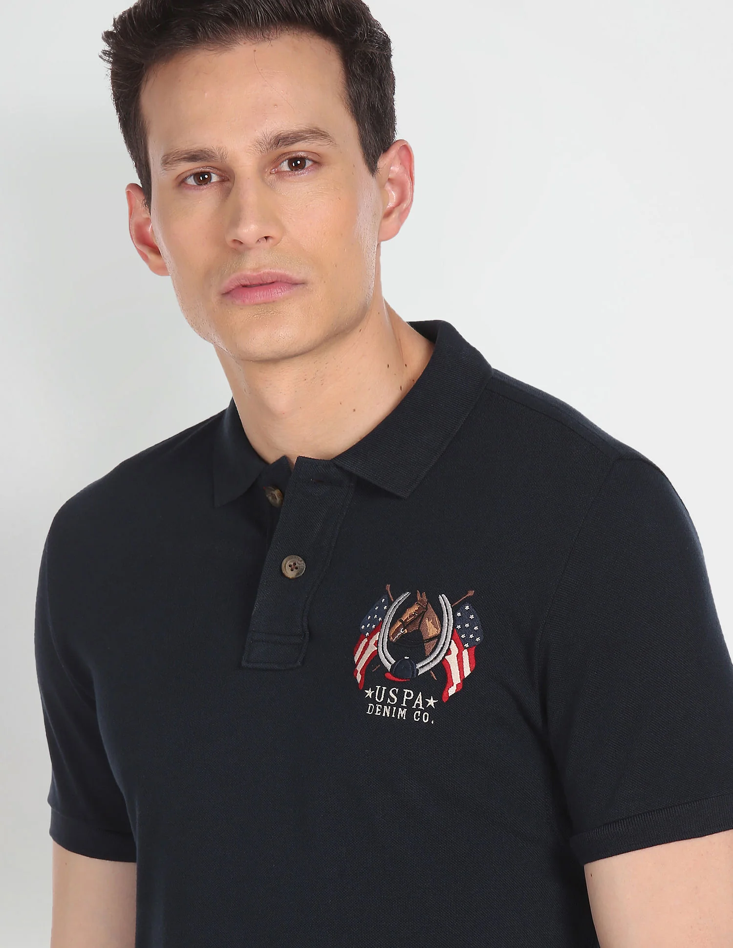 Cotton Solid Polo Shirt - Image 5