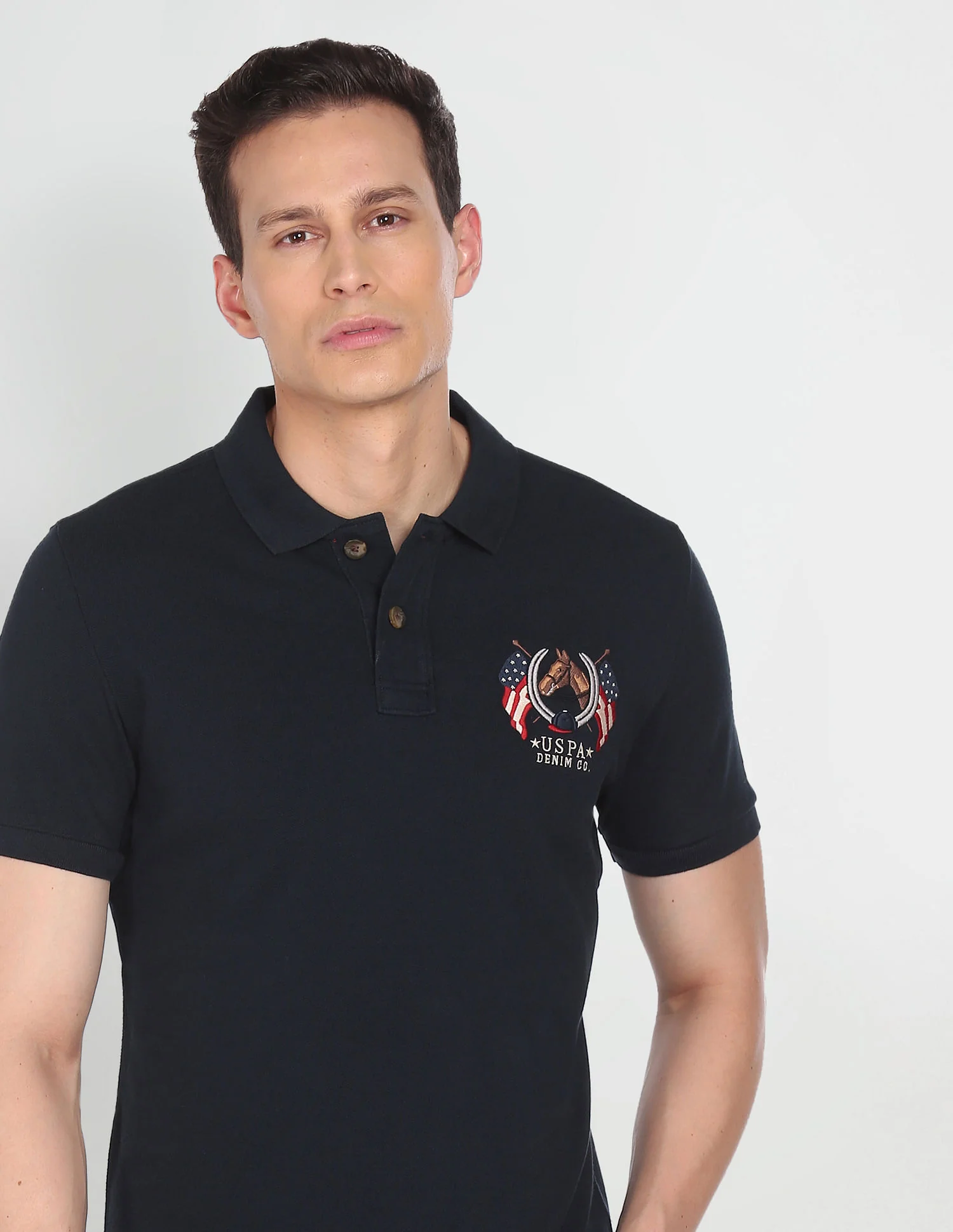 Cotton Solid Polo Shirt - Image 6