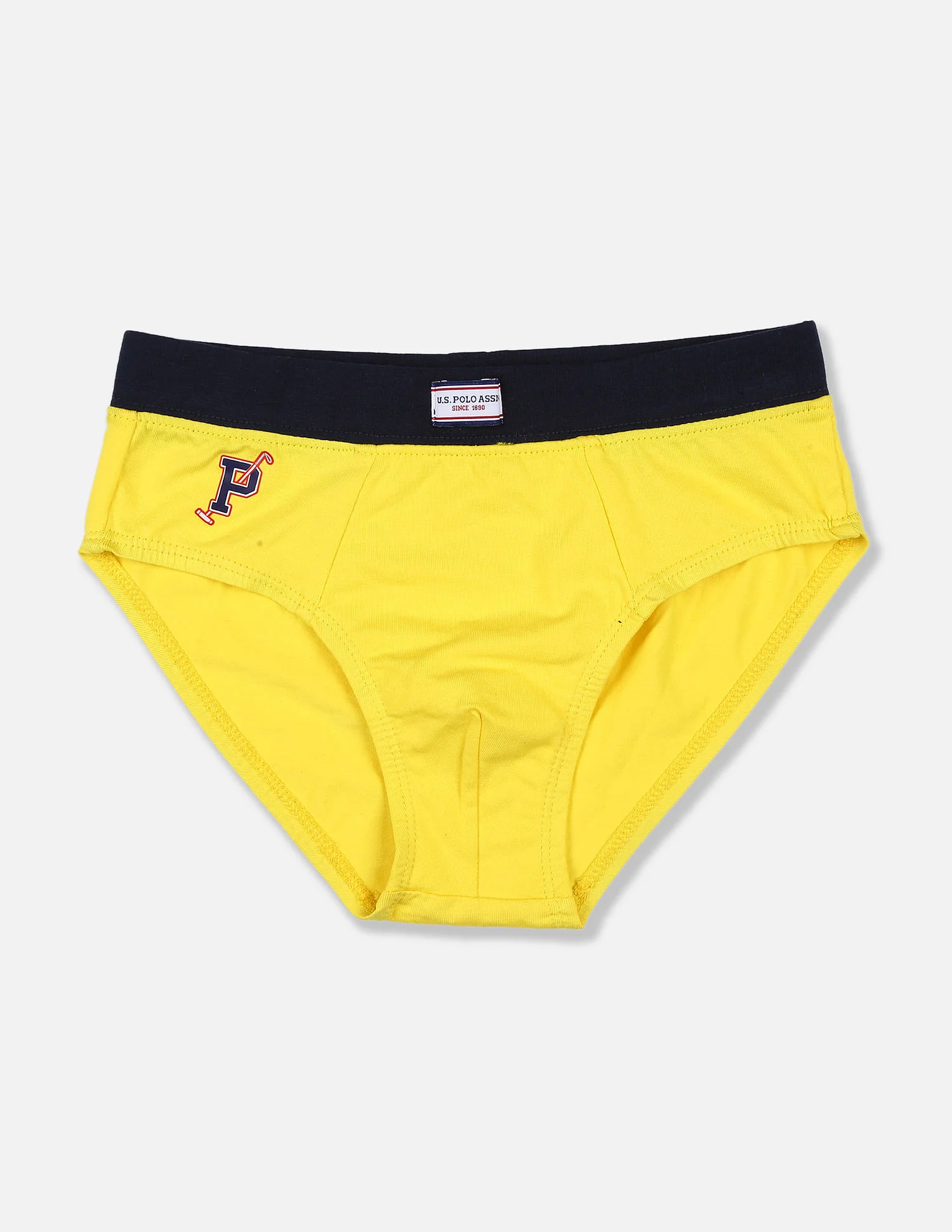 Solid Cotton Spandex IKBA Briefs - Pack Of 3 - Image 3