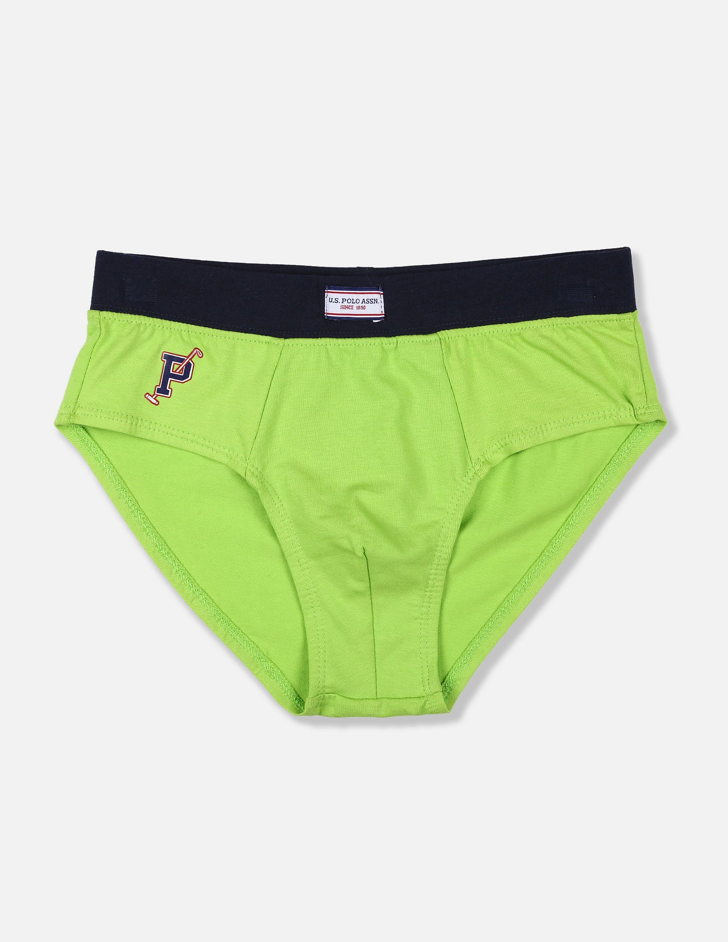 Solid Cotton Spandex IKBA Briefs - Pack Of 3 - Image 4