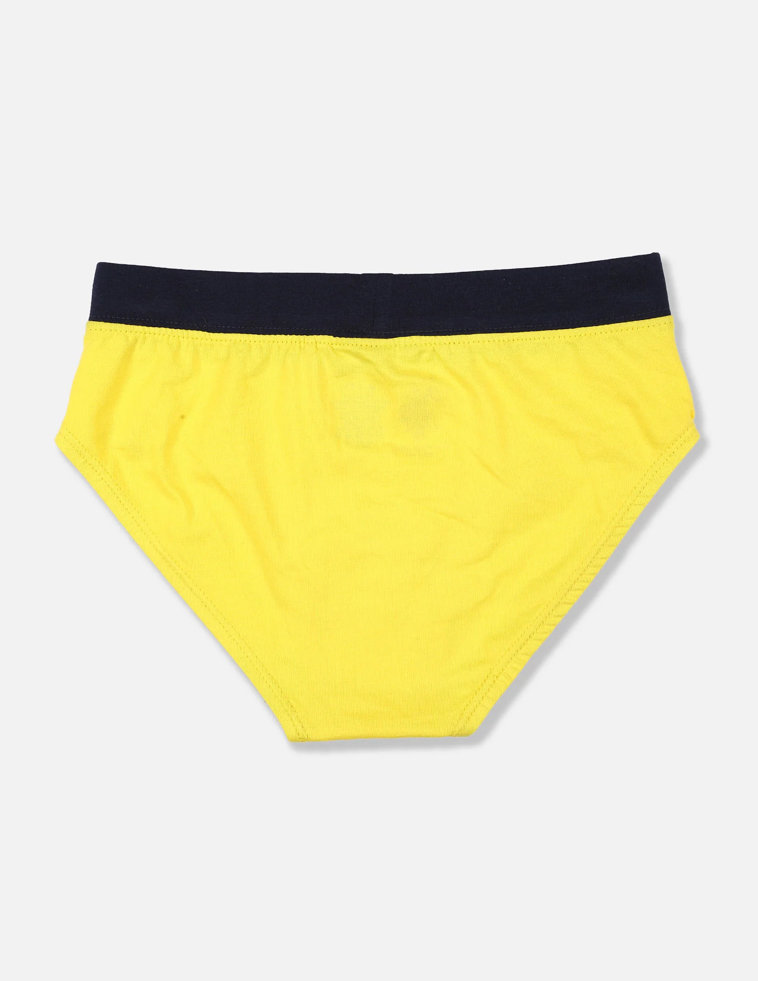 Solid Cotton Spandex IKBA Briefs - Pack Of 3 - Image 5