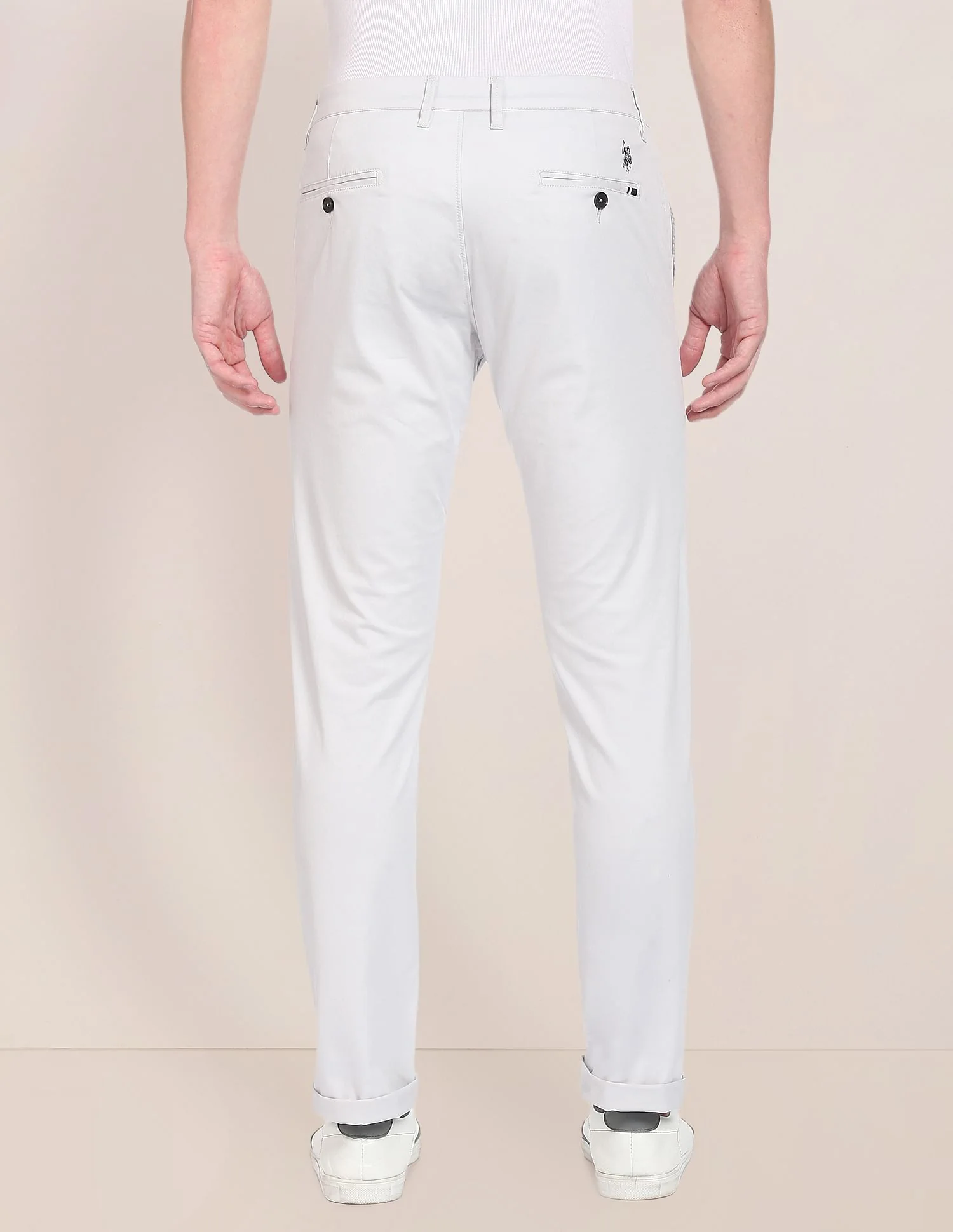 Solid Cotton Stretch Chinos - Image 5