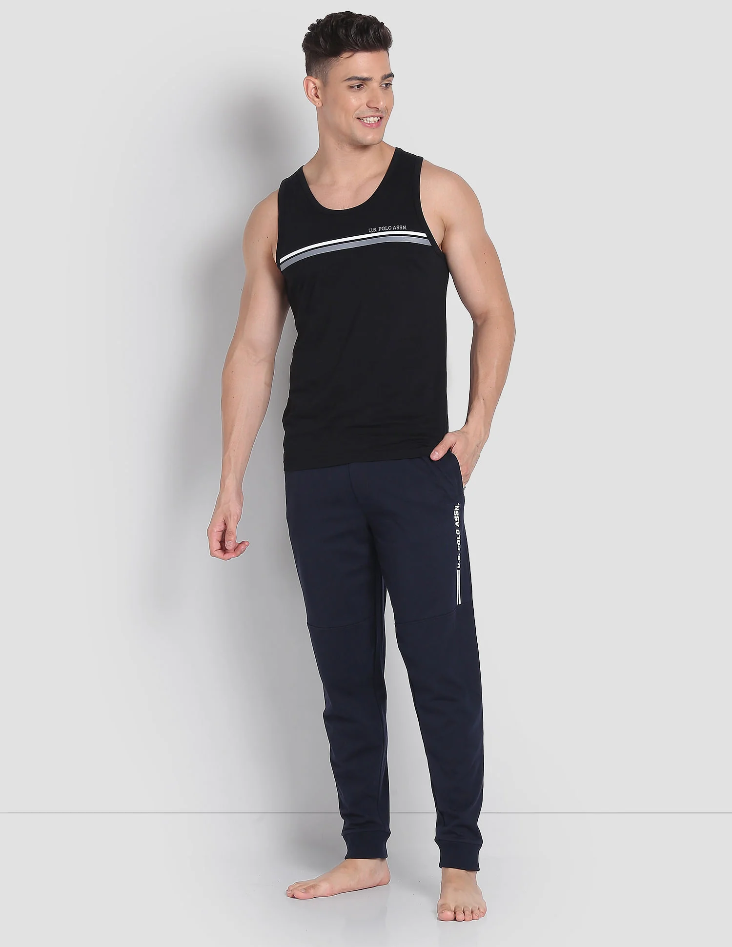 Solid LJ001 Joggers - Pack Of 1 - Image 3