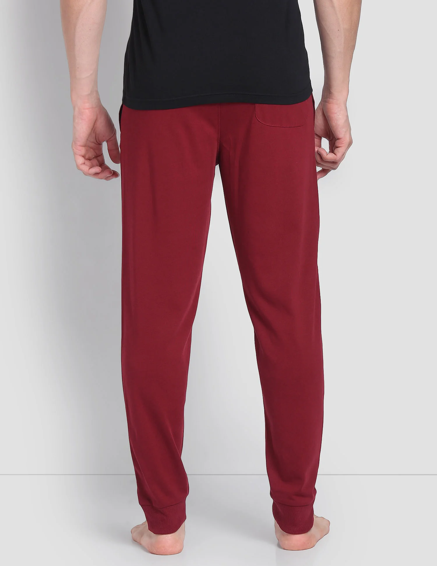 Solid LJ001 Joggers - Pack Of 1 - Image 5