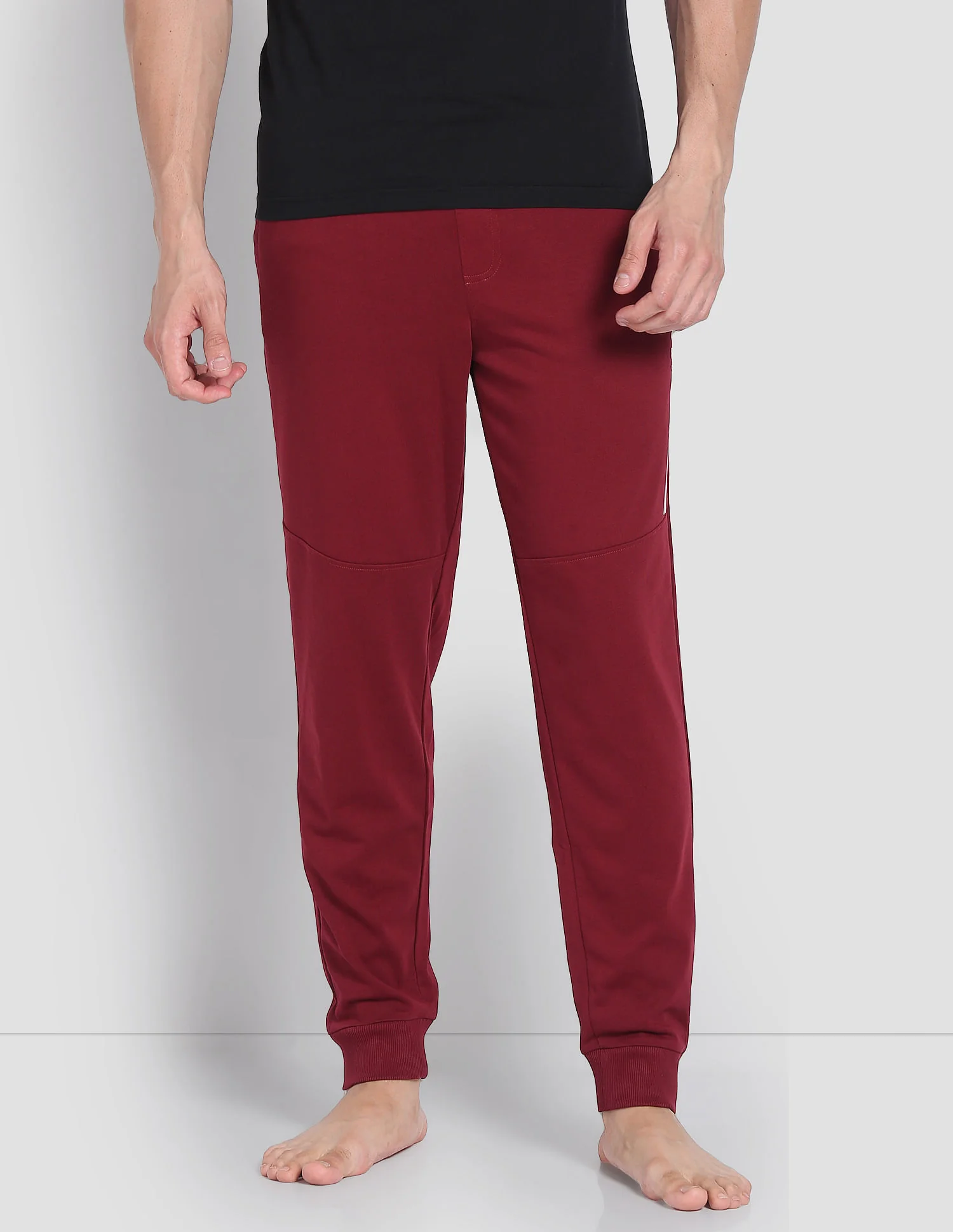 Solid LJ001 Joggers - Pack Of 1 - Image 6