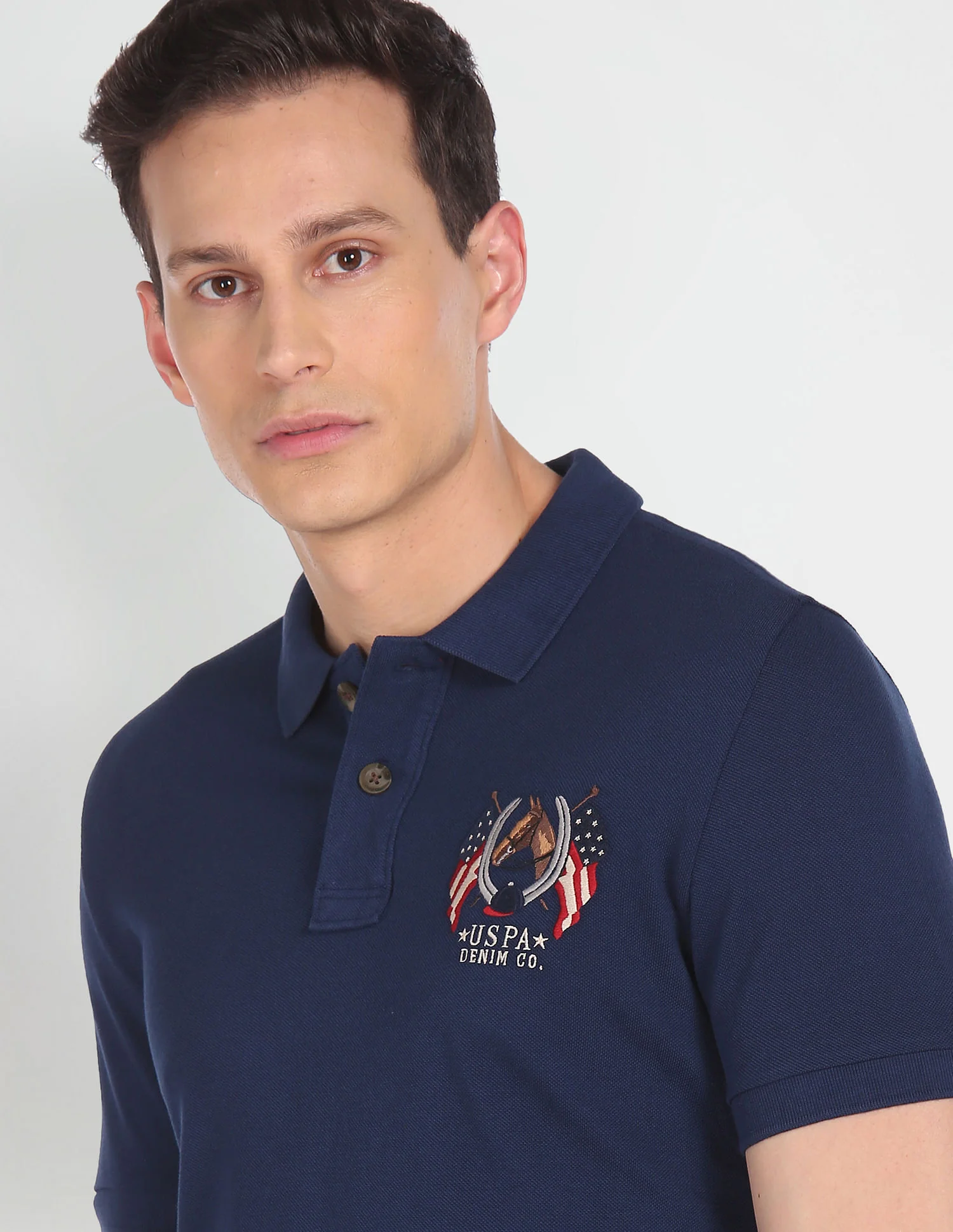 Cotton Solid Polo Shirt - Image 5