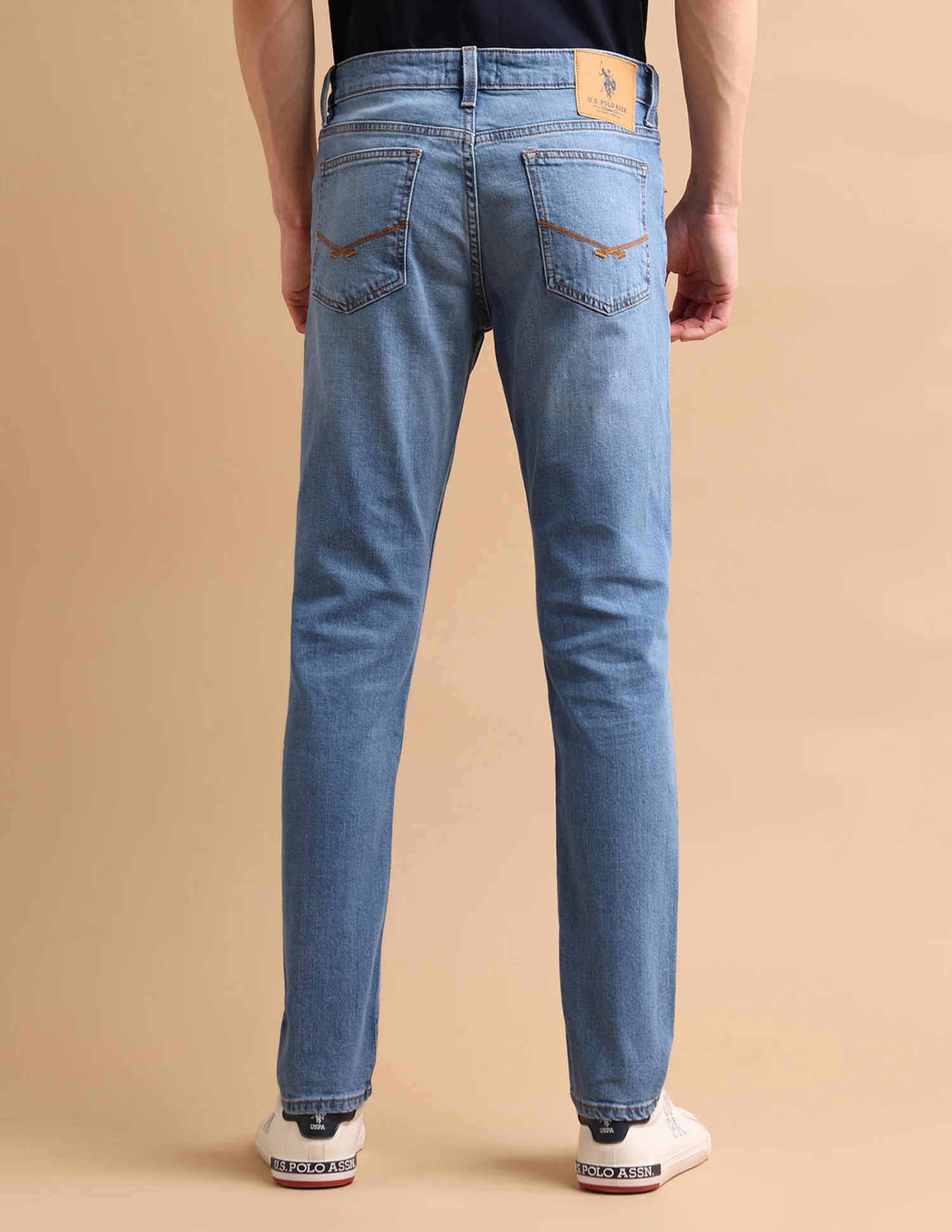 Stone Wash Brandon Slim Fit Jeans - Image 5