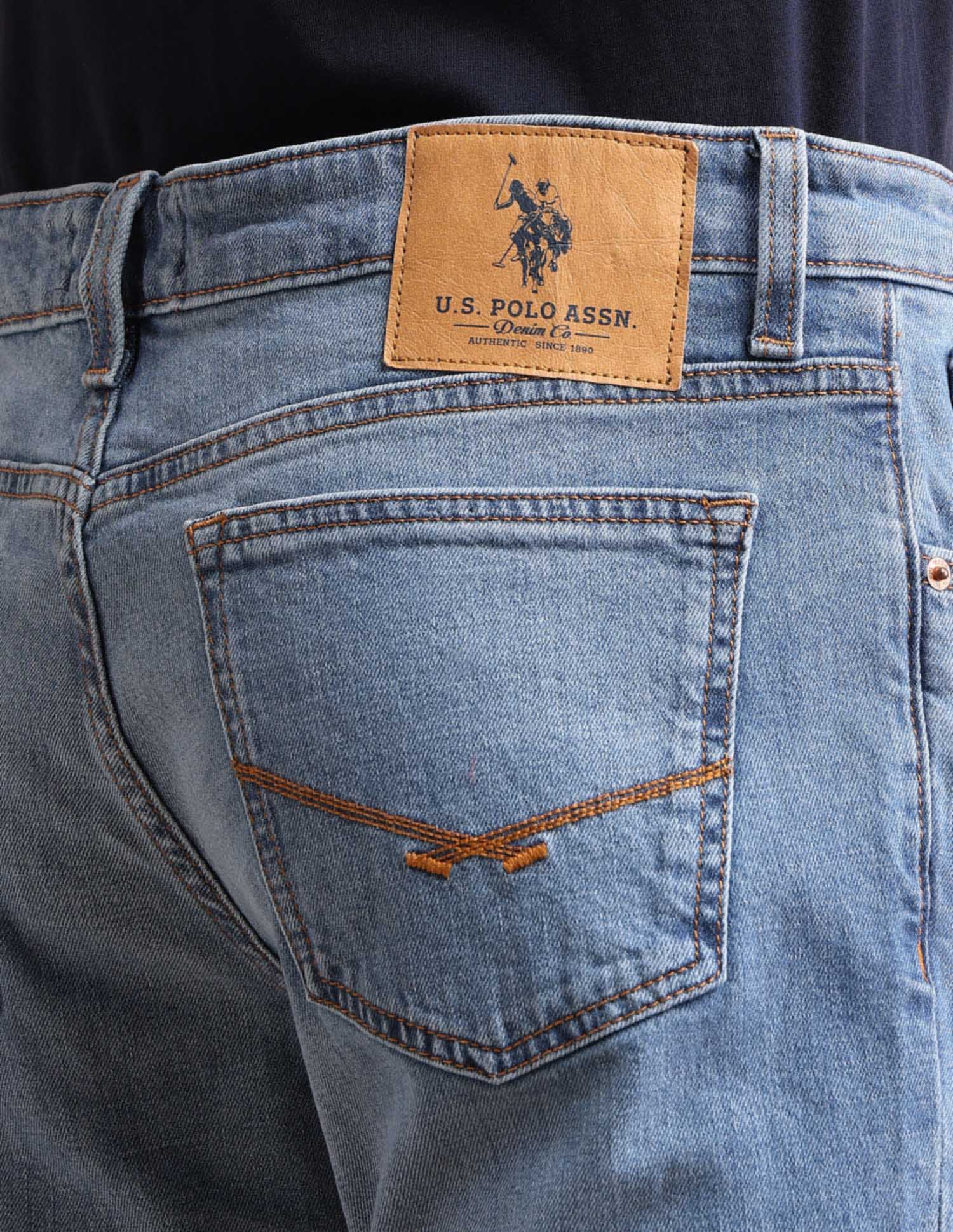 Stone Wash Brandon Slim Fit Jeans - Image 8