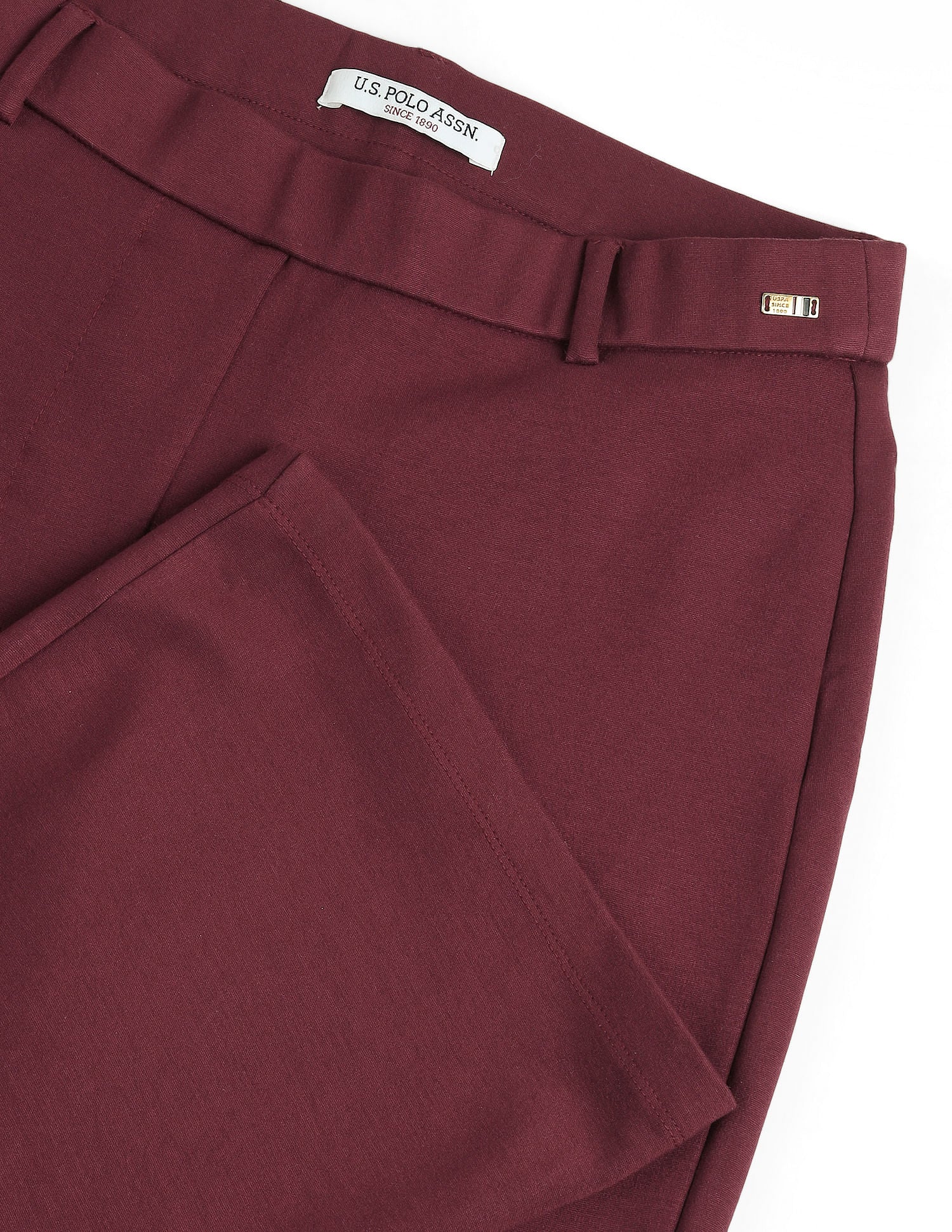Straight Fit Ponte Roma Trousers - Image 2