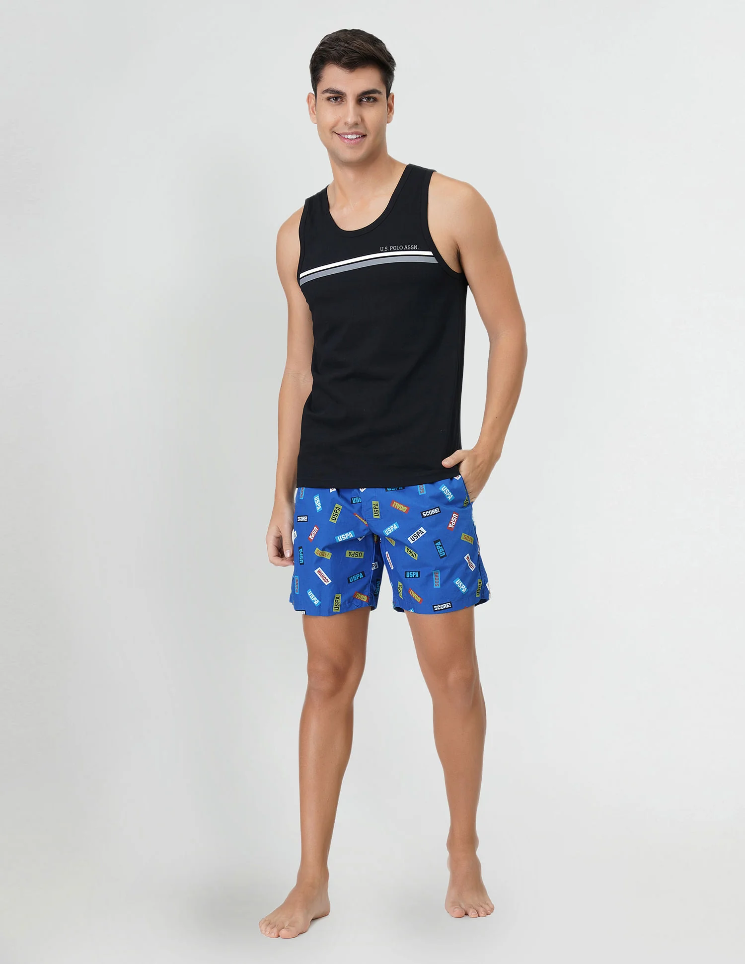 Striped Cotton EV005 Vest - Pack Of 1 - Image 4