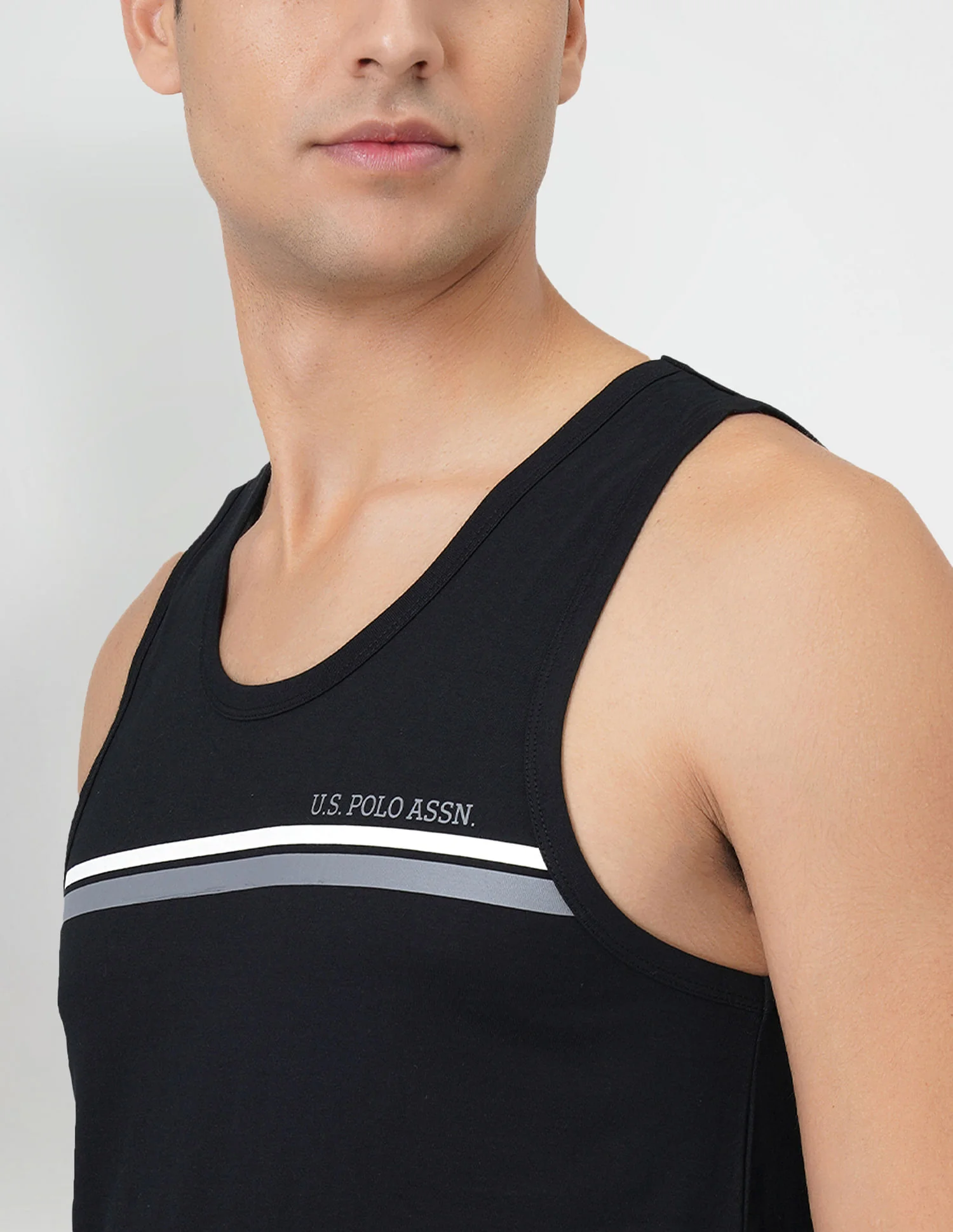 Striped Cotton EV005 Vest - Pack Of 1 - Image 5