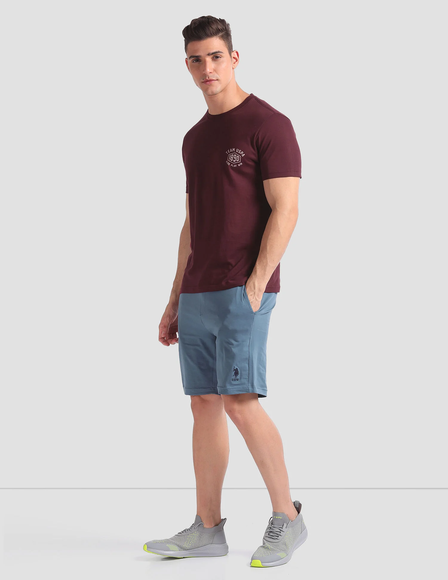 Tonal Logo Cotton IYAL Lounge T-Shirt - Pack Of 2 - Image 3