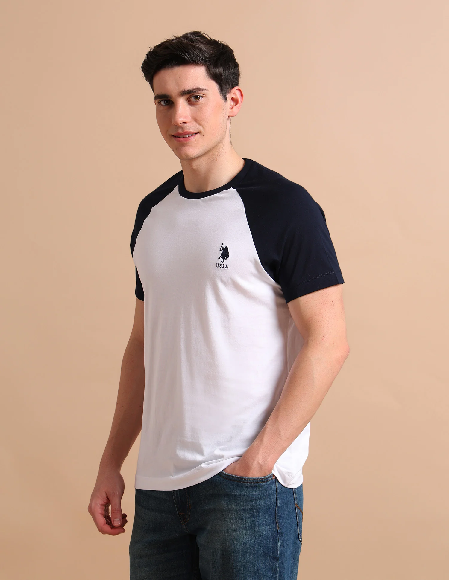 Varsity Colour Block T-Shirt - Image 4