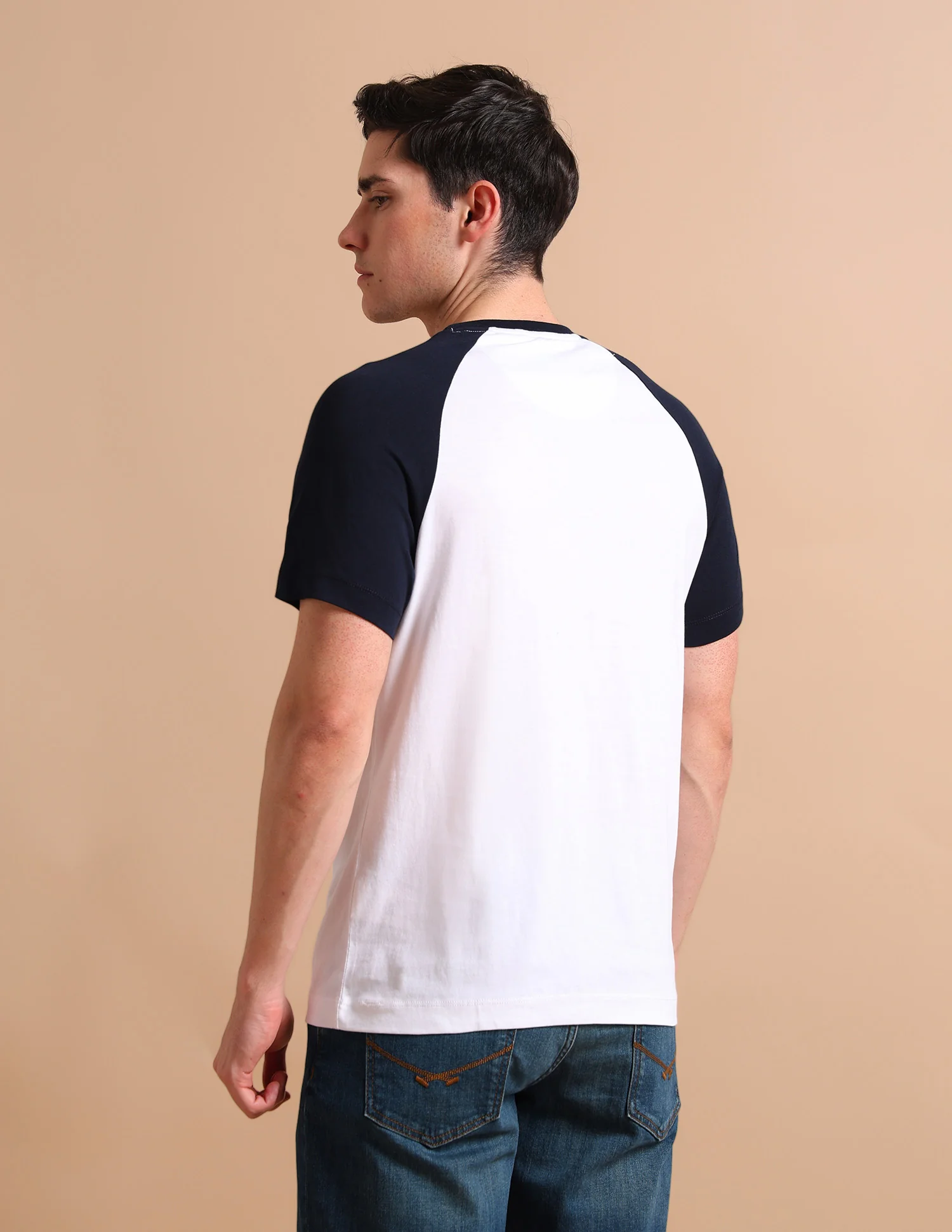 Varsity Colour Block T-Shirt - Image 5