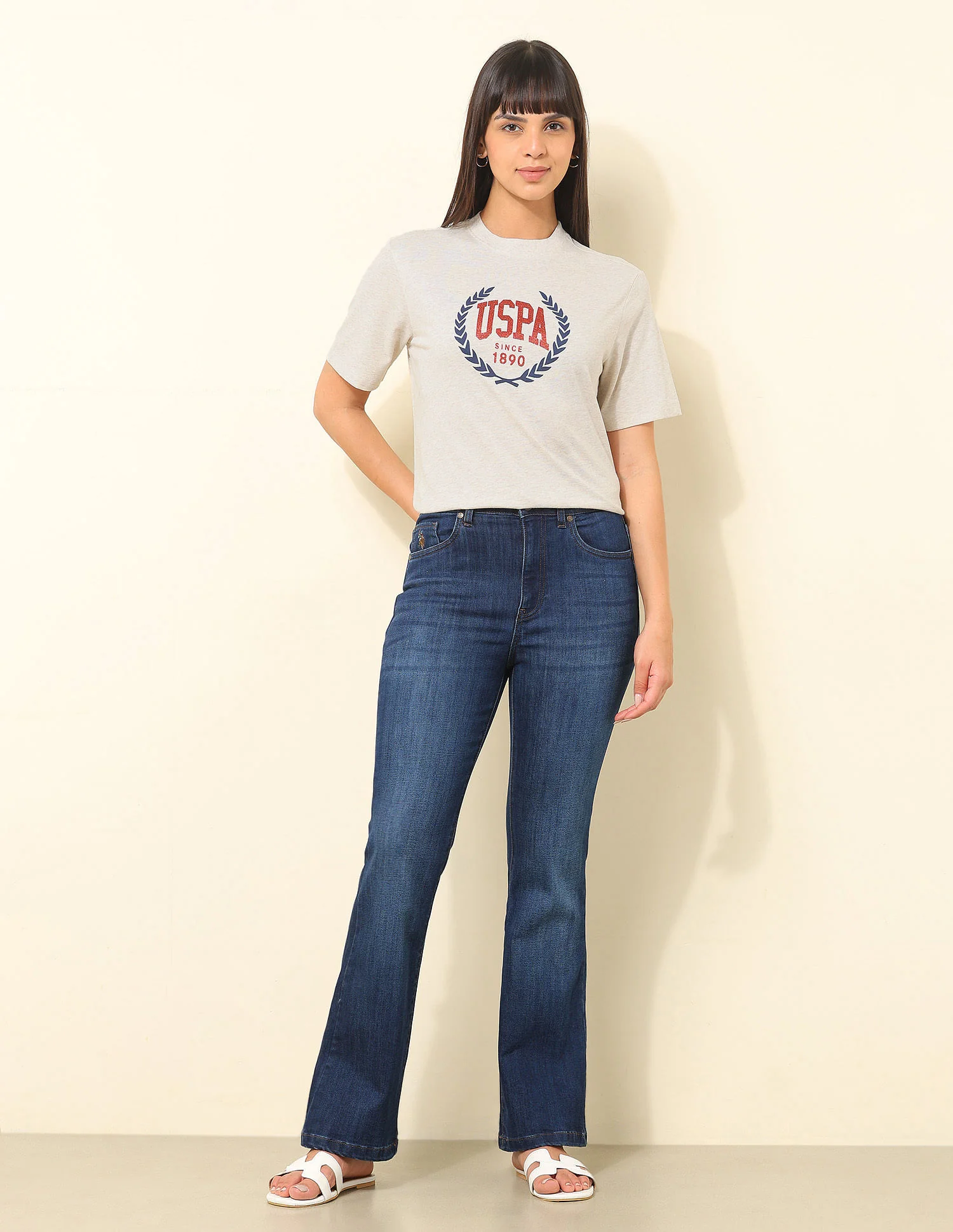 Boxy Fit Brand Printed T-Shirt - Image 3