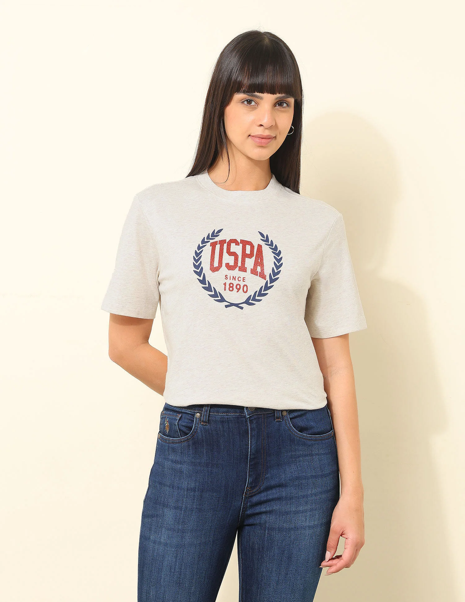 Boxy Fit Brand Printed T-Shirt - Image 6