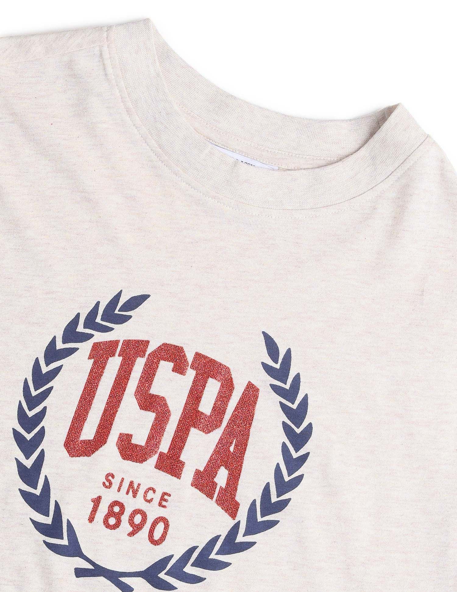 Boxy Fit Brand Printed T-Shirt - Image 8