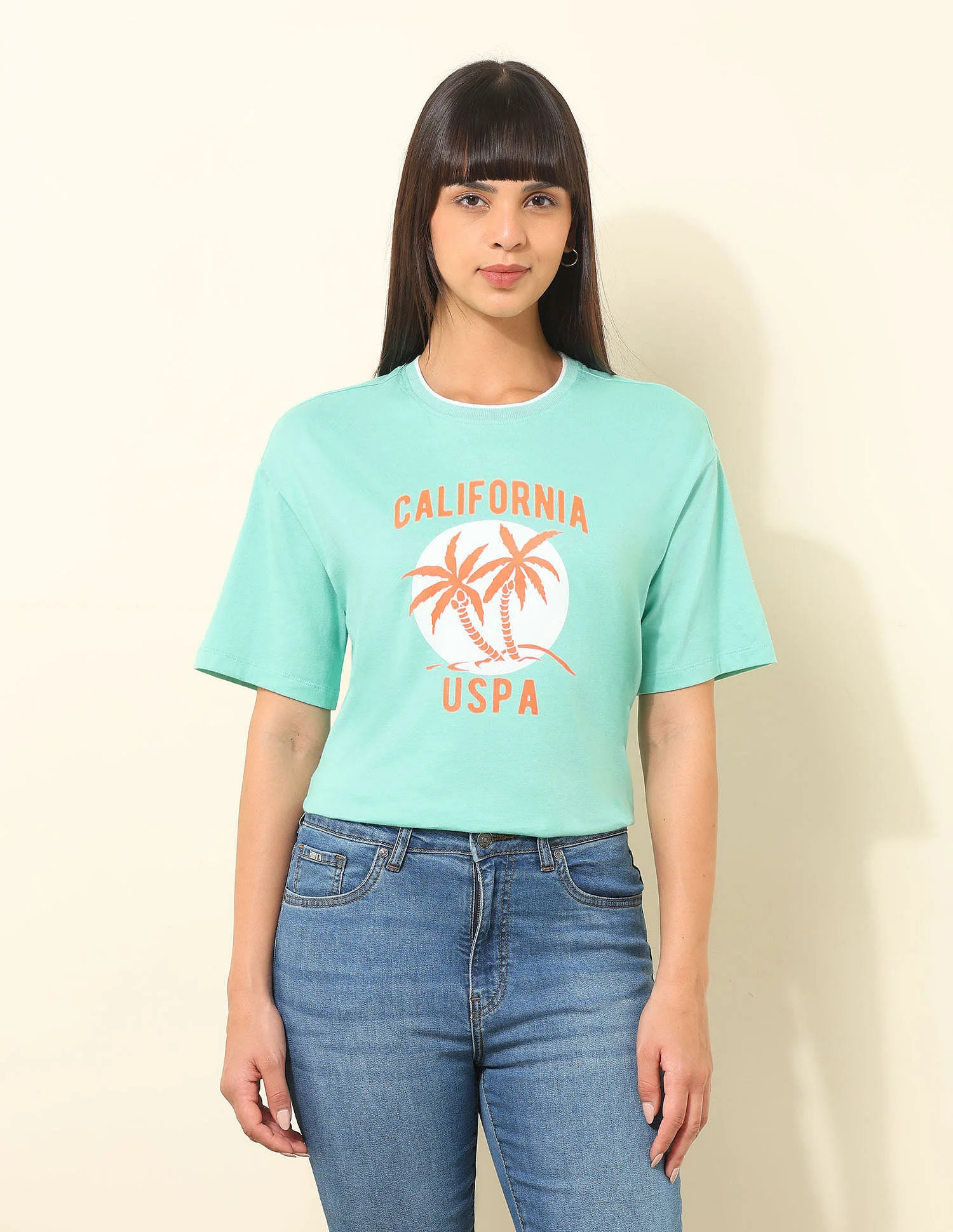 Boyfriend Fit Brand Printed T-Shirt - Image 6