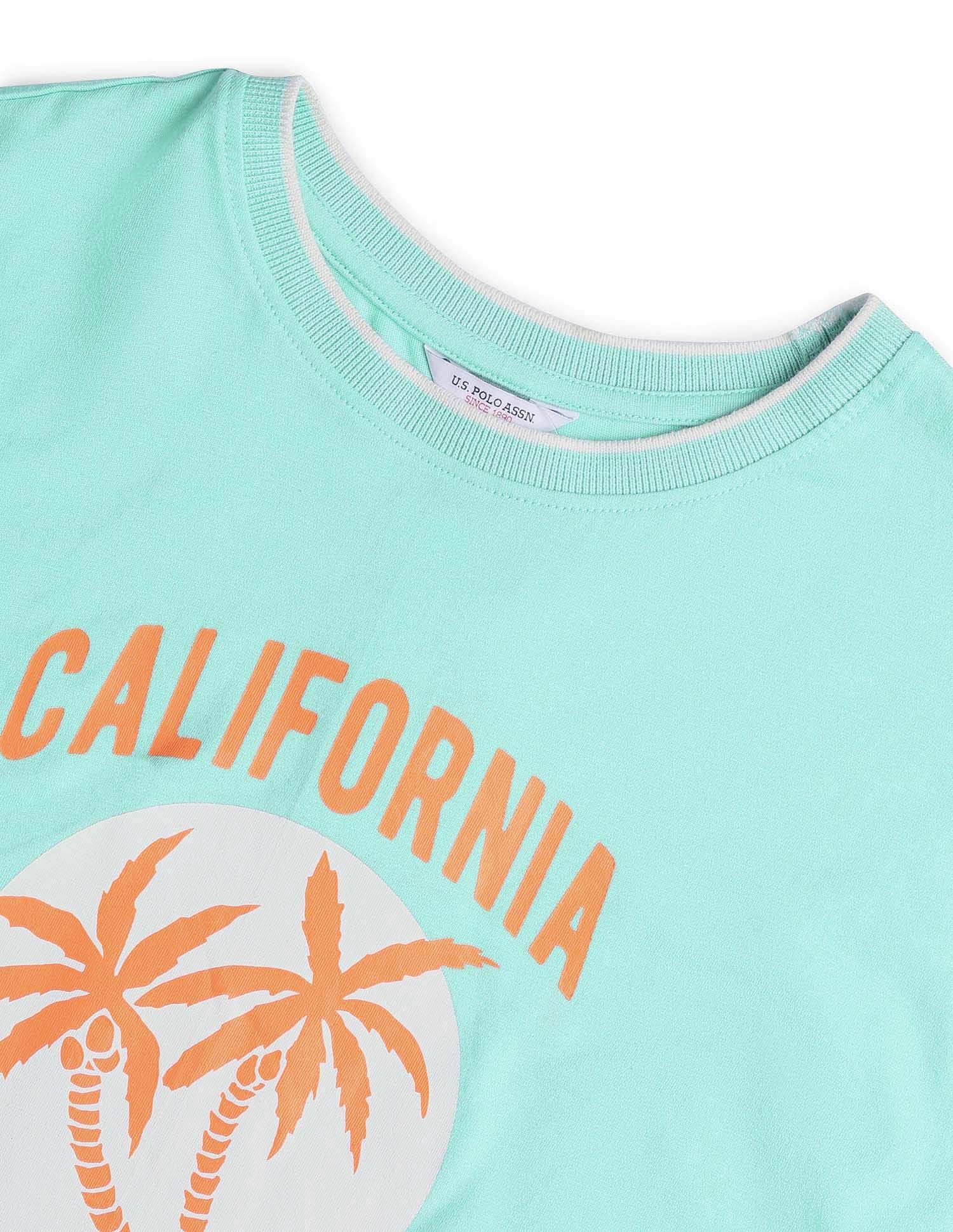 Boyfriend Fit Brand Printed T-Shirt - Image 8