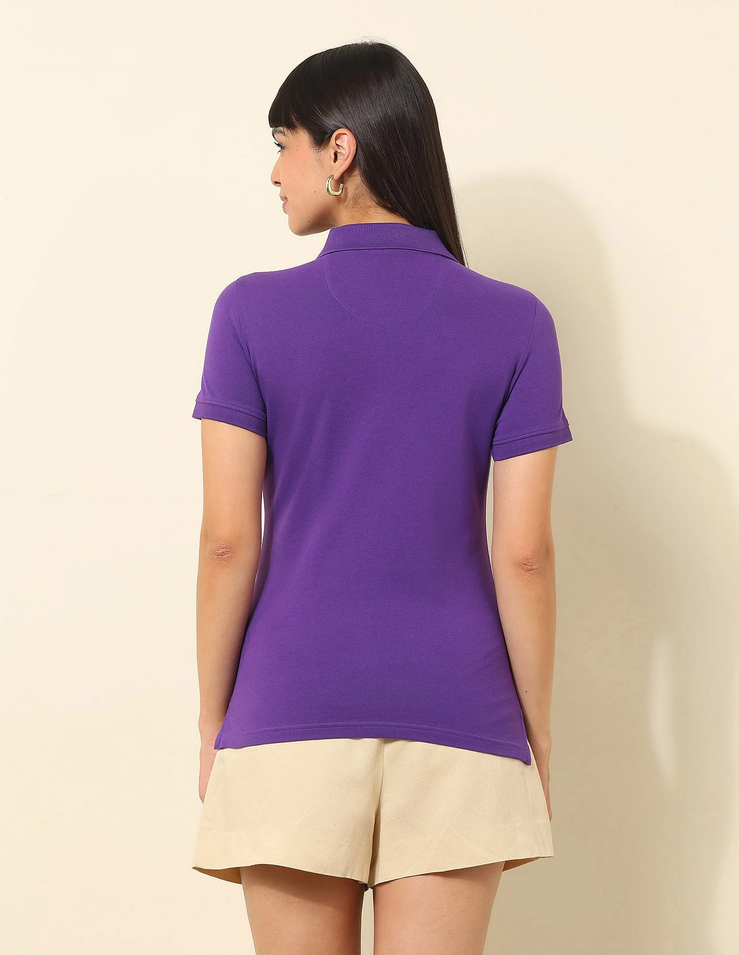 Regular Fit Brand Printed Polo Shirt - Image 5