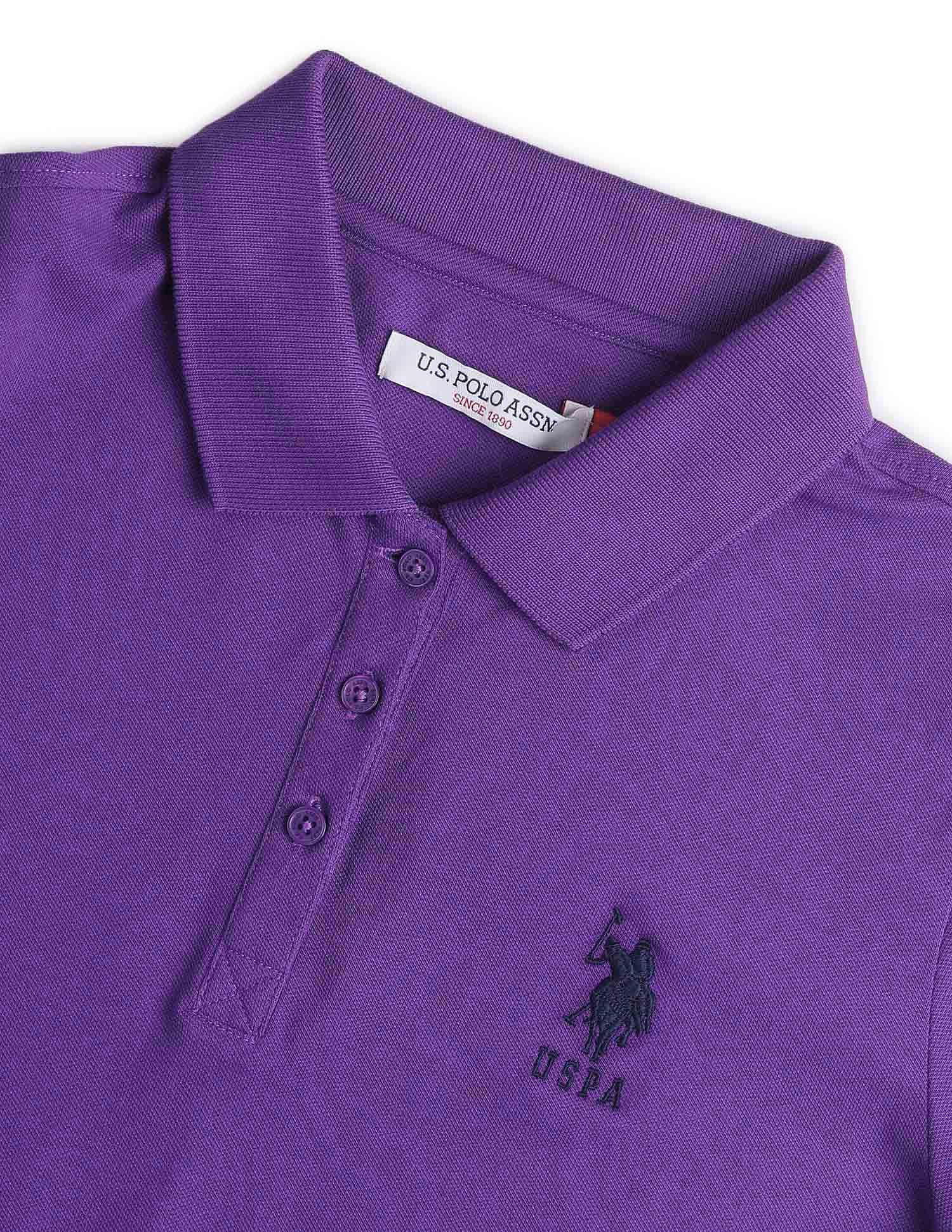 Regular Fit Brand Printed Polo Shirt - Image 8