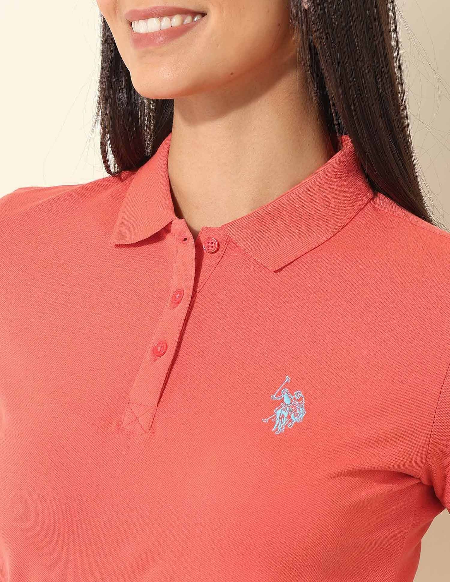 Regular Fit Solid Polo Shirt - Image 7