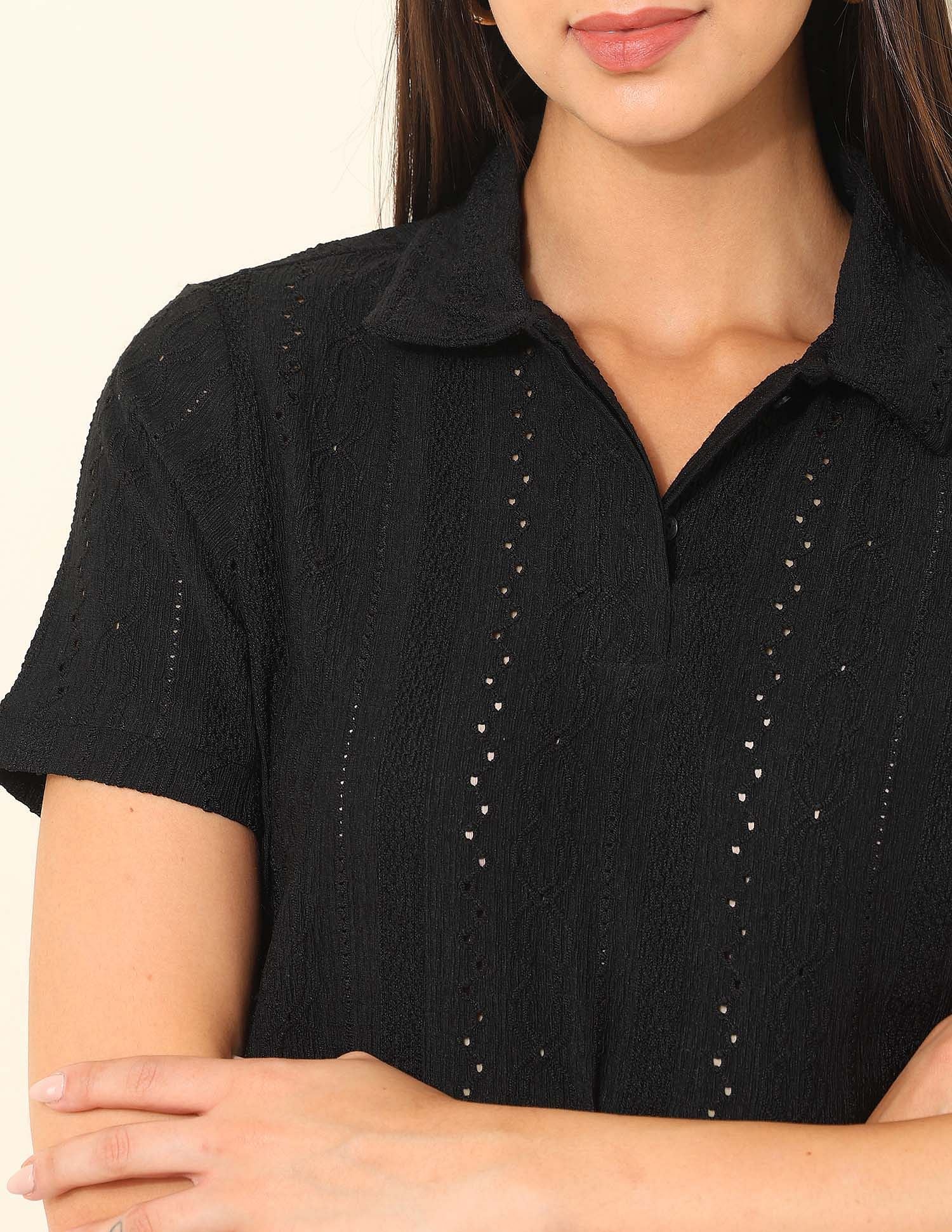 Relaxed Fit Textured Co-Ords - Image 7