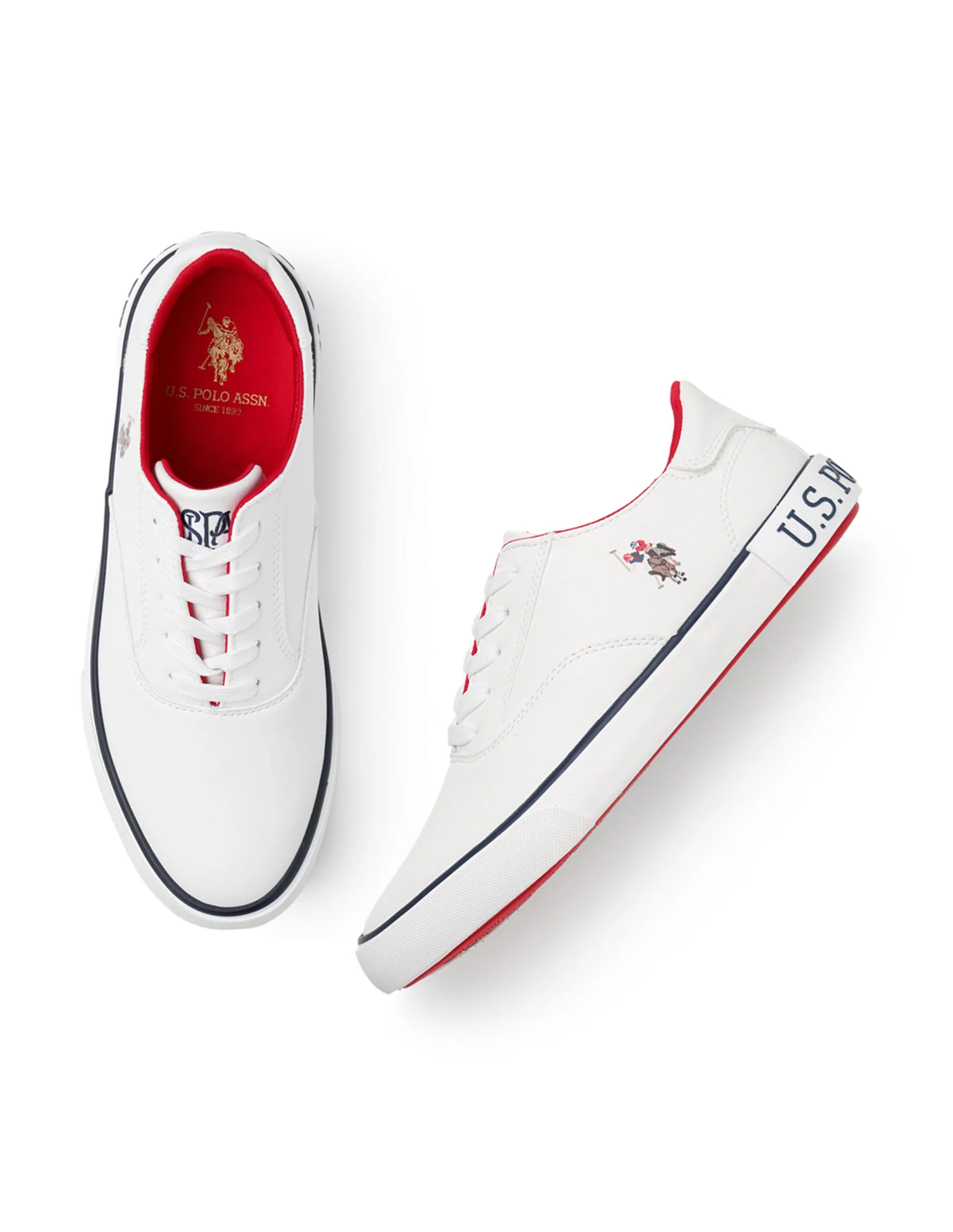 U.S. Polo Assn. Women Parker 2.0 Round Toe Casual Sneakers - Image 3