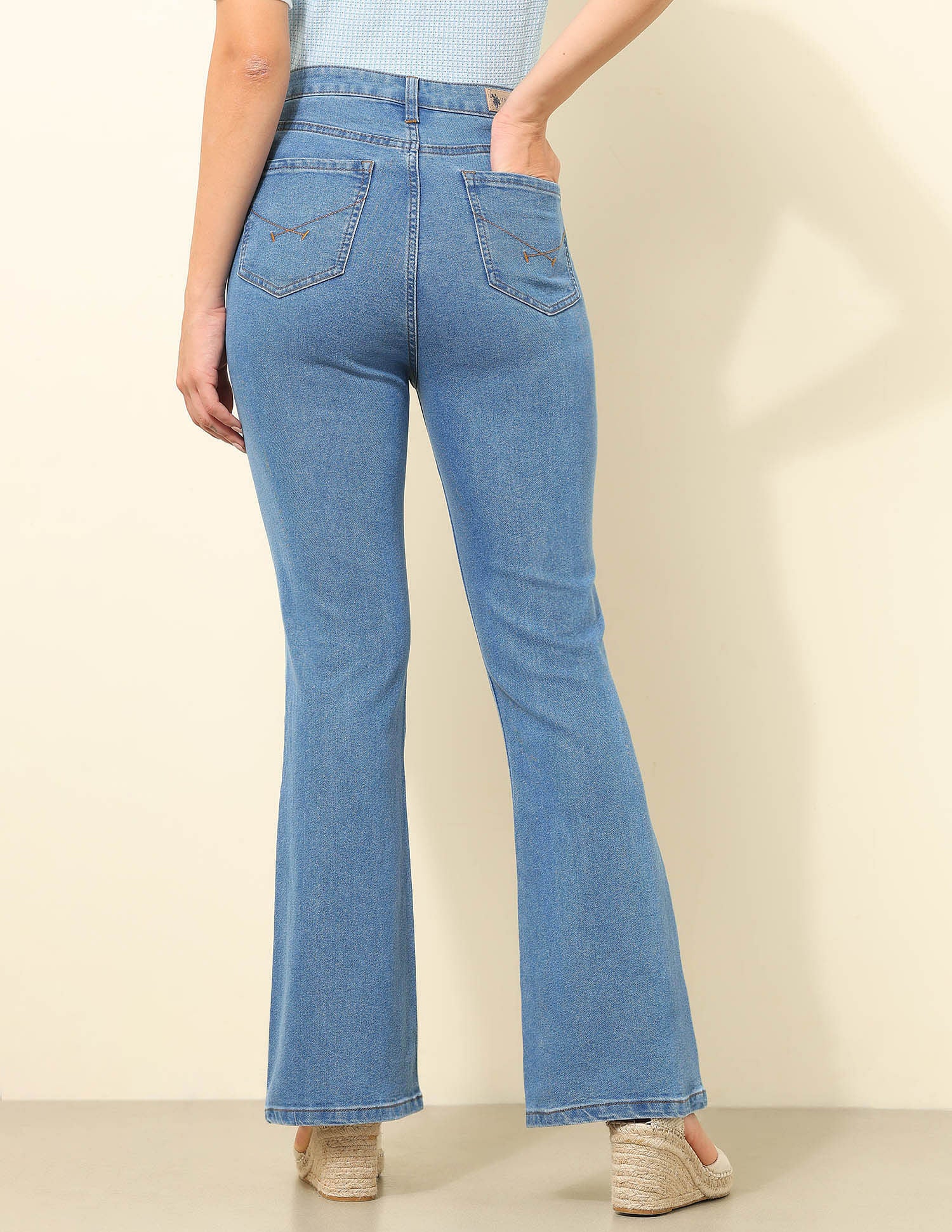 Ultra-High Rise Flared Fit Jeans - Image 5