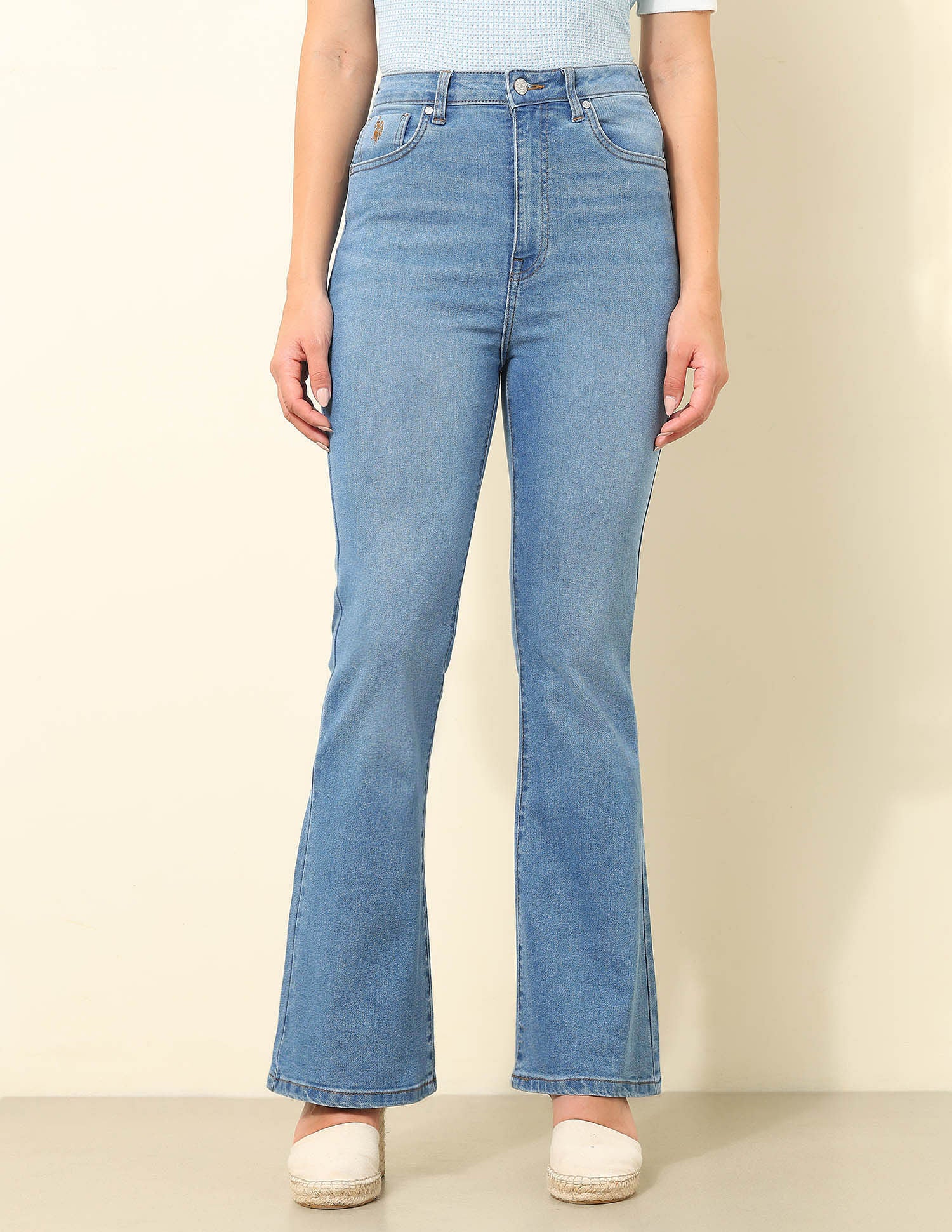 Ultra-High Rise Flared Fit Jeans - Image 6