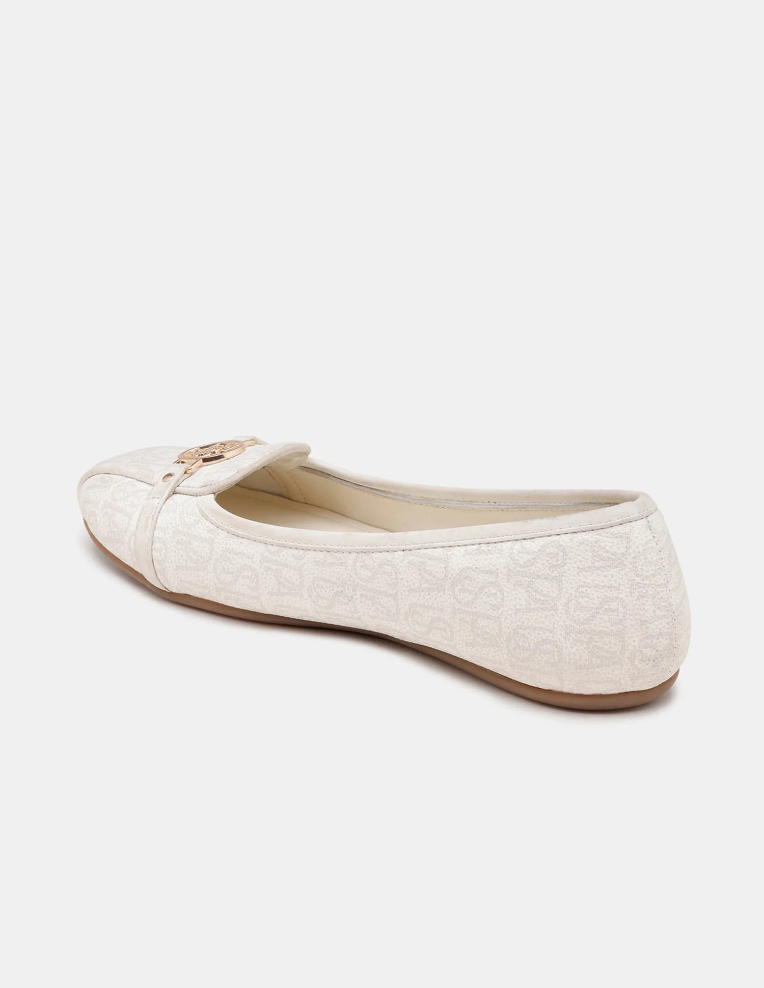 Women Alina 3.0 Round Toe Monogram Ballerinas - Image 3